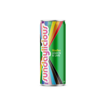 Sundaylicious Vodka Lemon & Lime 330ml