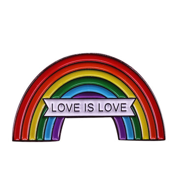 Love Equality Rainbow Badge