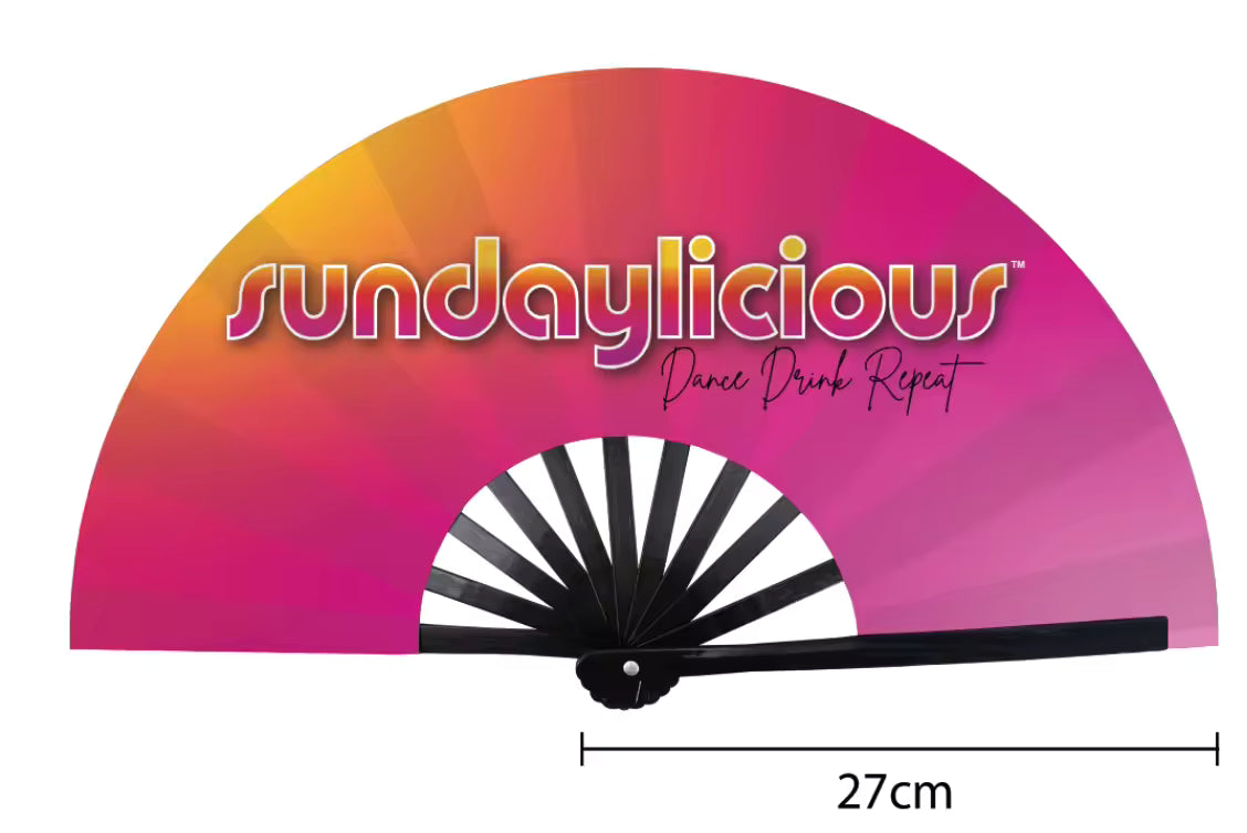 Sundaylicious Gradient Hand Fan