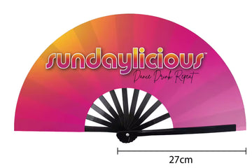 Sundaylicious Gradient Hand Fan