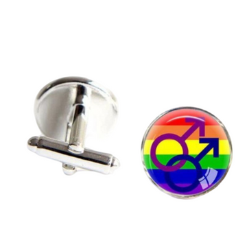 Rainbow Gay Pride Cufflinks